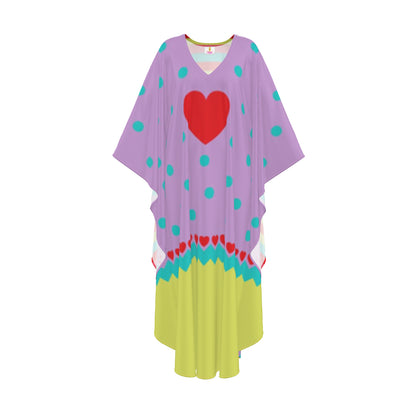 Lilac Heart Kaftan