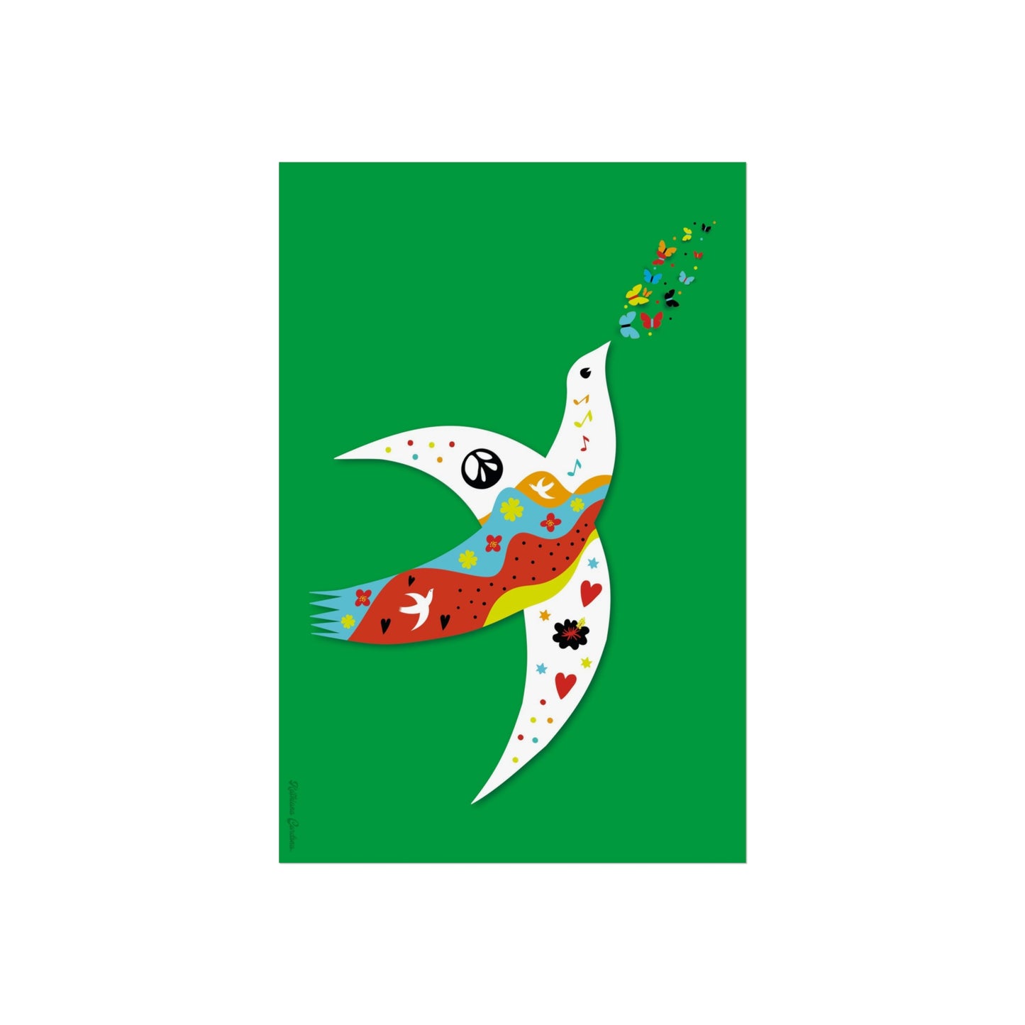 Giclée Fine Art Print - Peace Bird