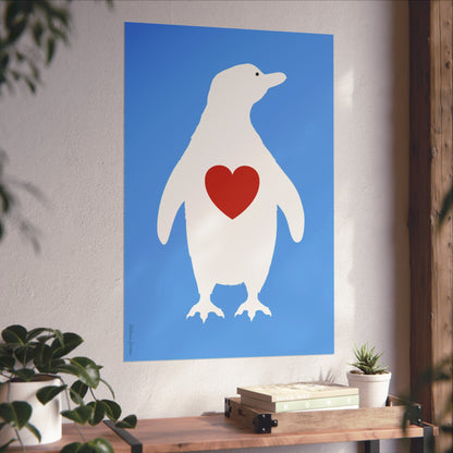 Giclée Fine Art Print - Save them, Penguin Galapagos