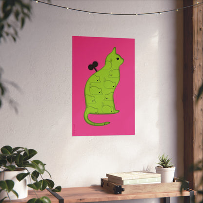 Giclée Fine Art Print  - Coexistence pink