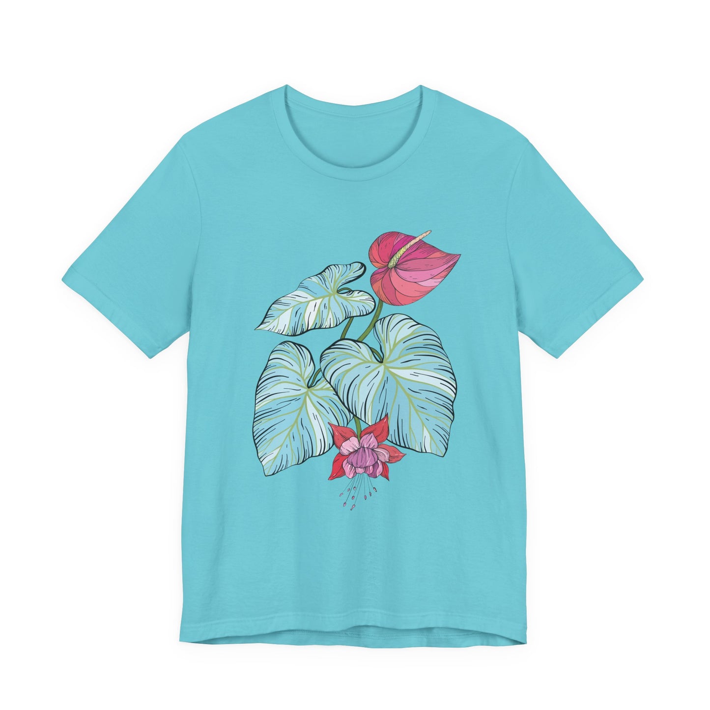Unisex-Basic-T-Shirt | Bella + Canvas 300 - Vplants - CaLa Monstrera