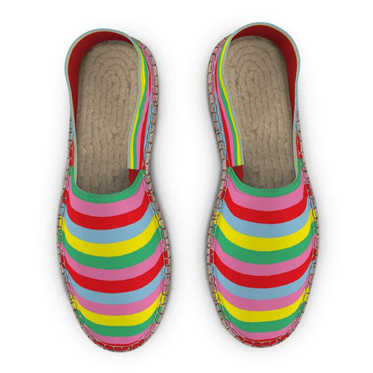 Espadrilles Stripes Colorfull