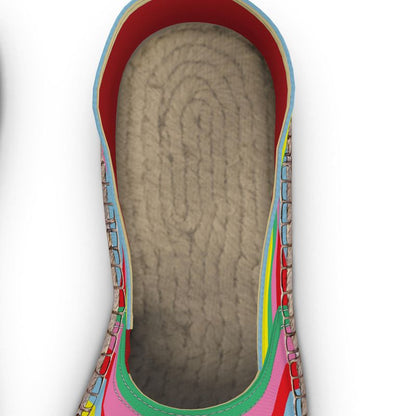 Espadrilles Stripes Colorfull