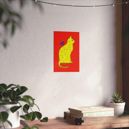 Impresión Giclée Fine Art - Convivencia limón rojo 