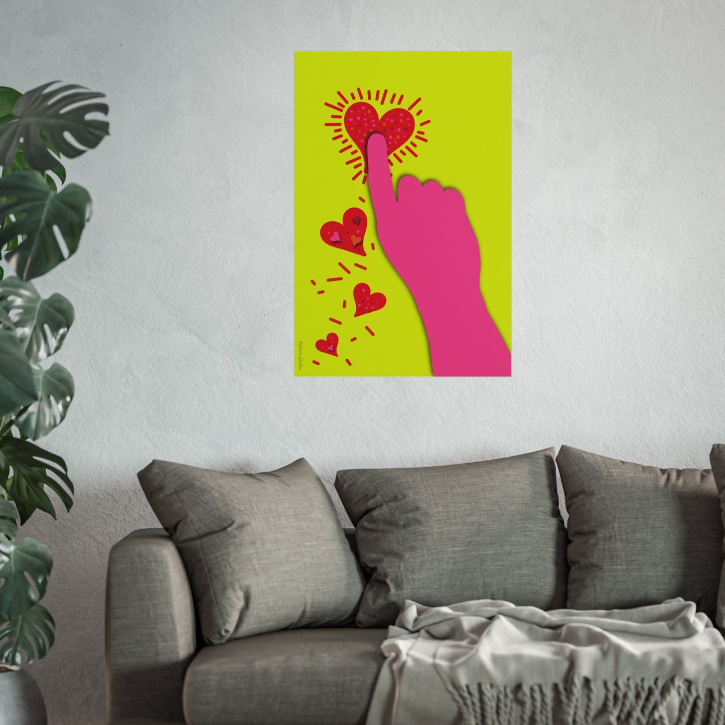 Giclée Fine Art Print - Turn on the Love