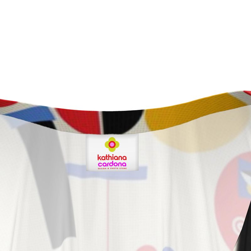 Mondrian Style Kaftan