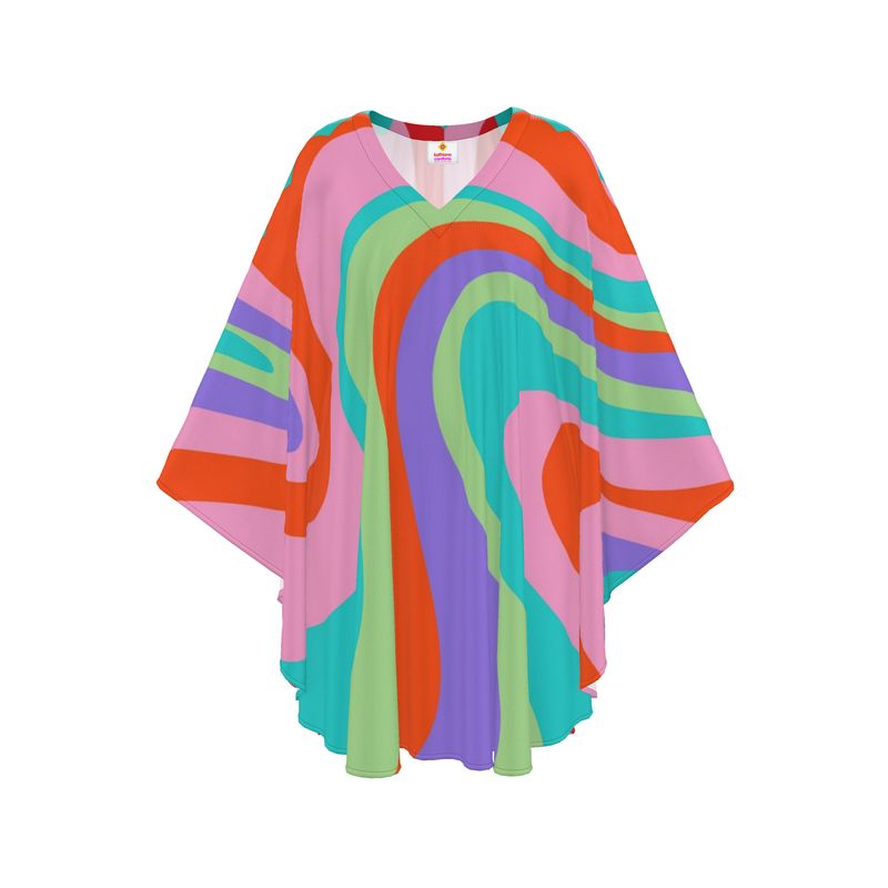 Pop Wave Pastels Kaftan