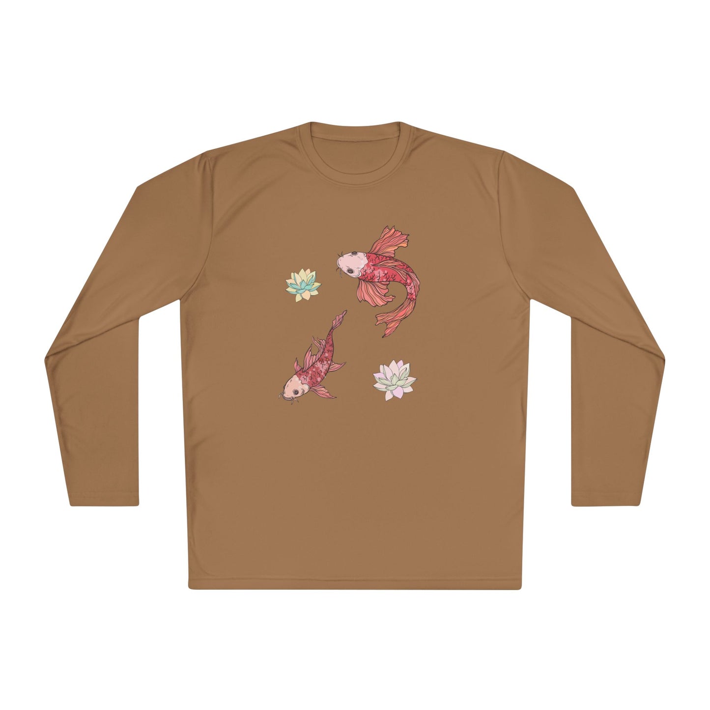 Unisex Langarmshirt Leicht Vplants - Koi