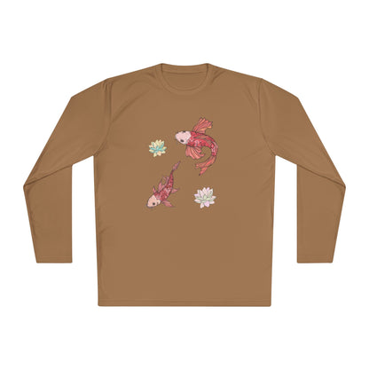 Unisex Langarmshirt Leicht Vplants - Koi