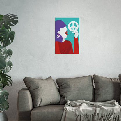 Giclée Fine Art Print - Habla tu paz 
