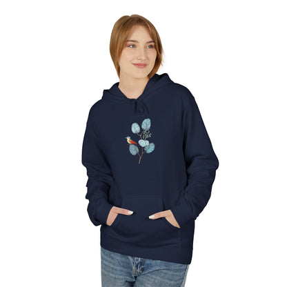 Unisex Midweight Softstyle Fleece Hoodie Vplants - Vogel