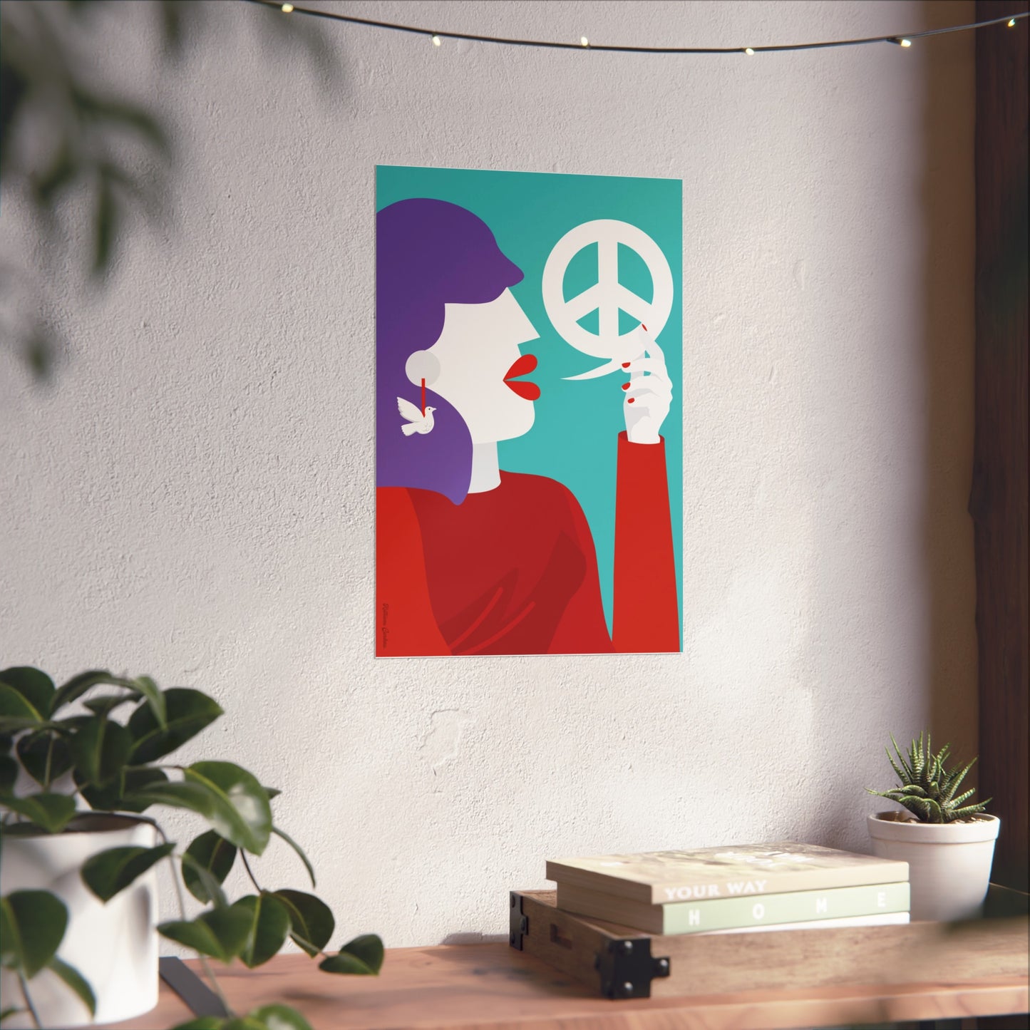 Giclée Fine Art Print - Habla tu paz 