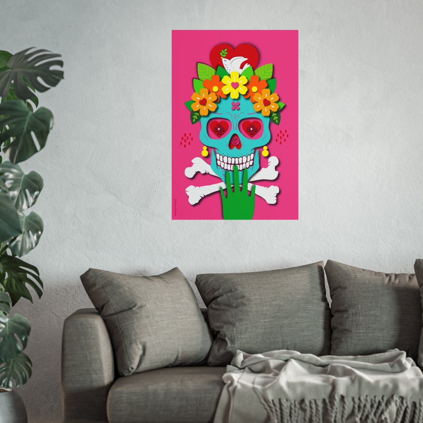 Impresión Giclée Fine Art - Los Muertitos, Resurrección 
