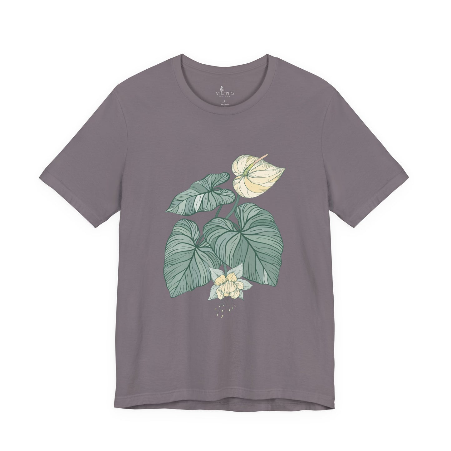 Unisex Basic T-Shirt | Bella + Canvas 300 - Vplants Monstera