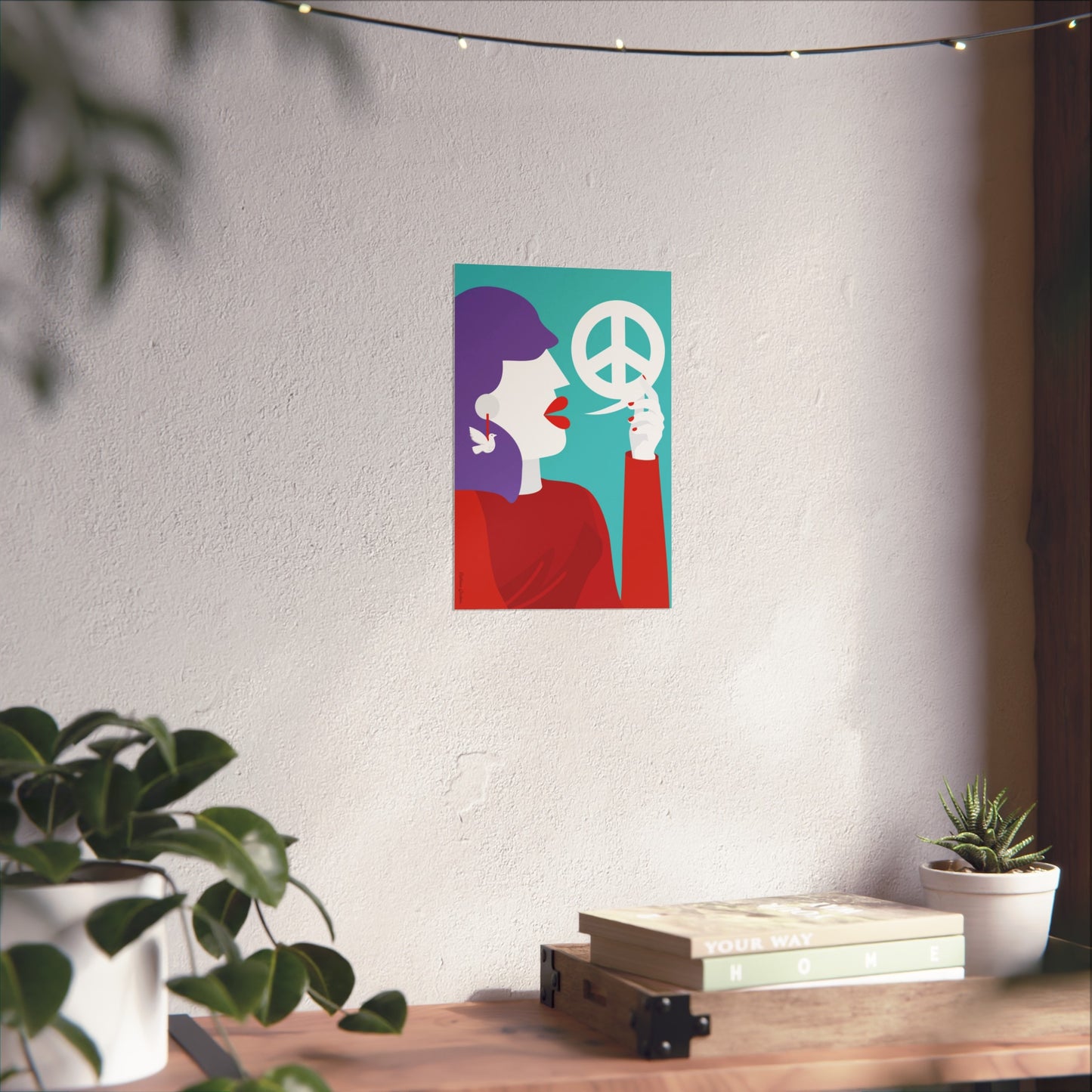 Giclée Fine Art Print - Habla tu paz 