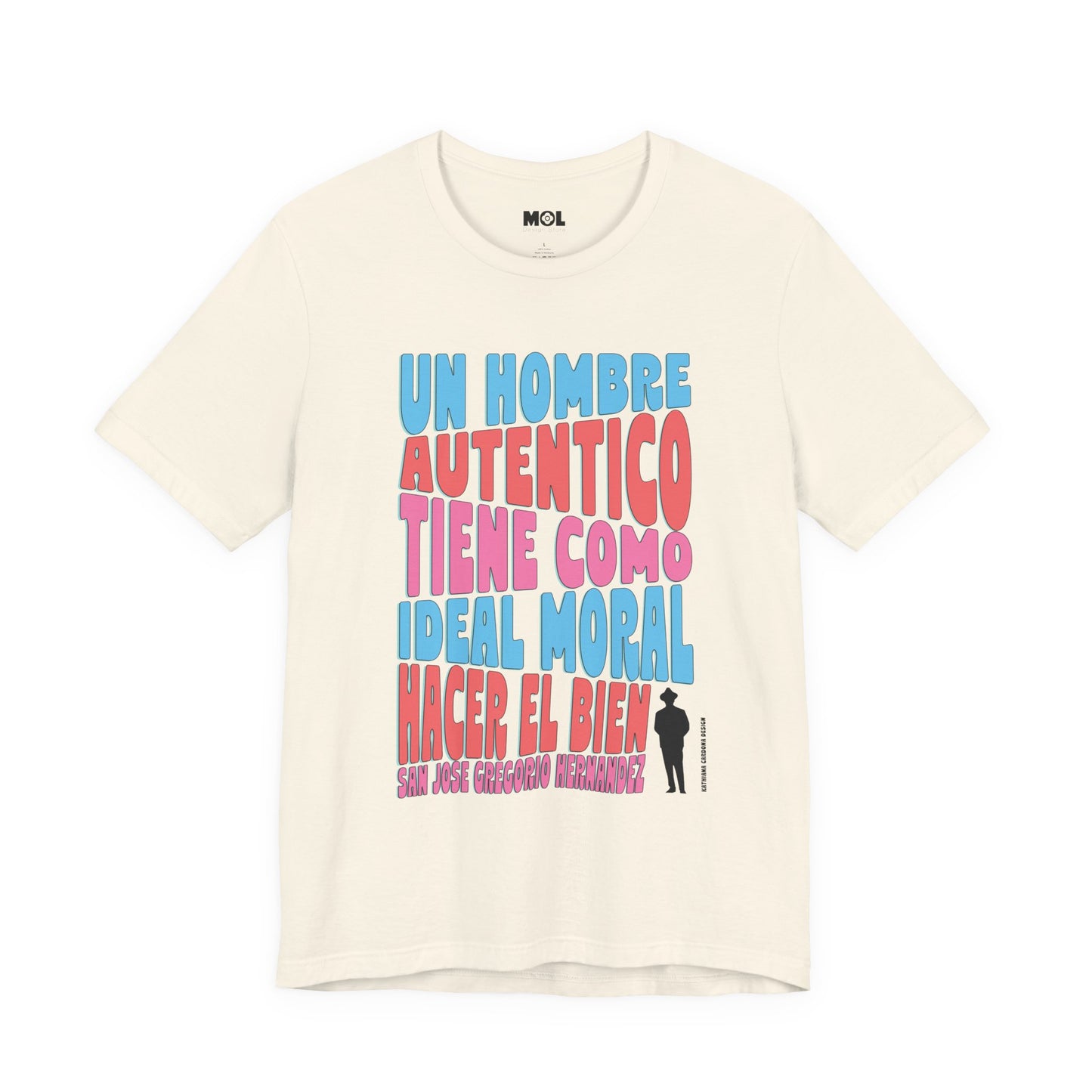 Unisex Tee - Design San José Gregorio Hernández Poster - Winner in United Design Messages to Humanity