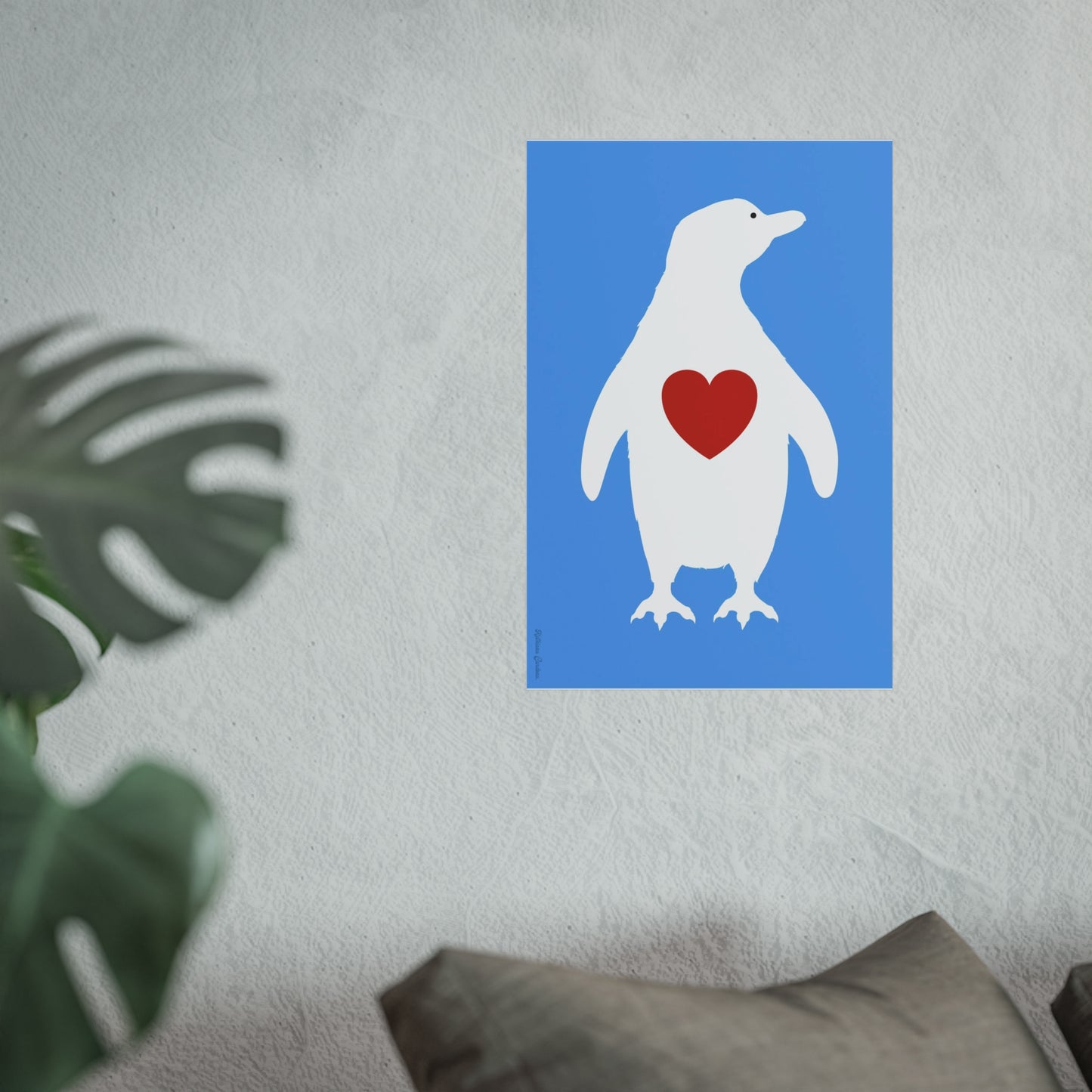 Giclée Fine Art Print - Save them, Penguin Galapagos