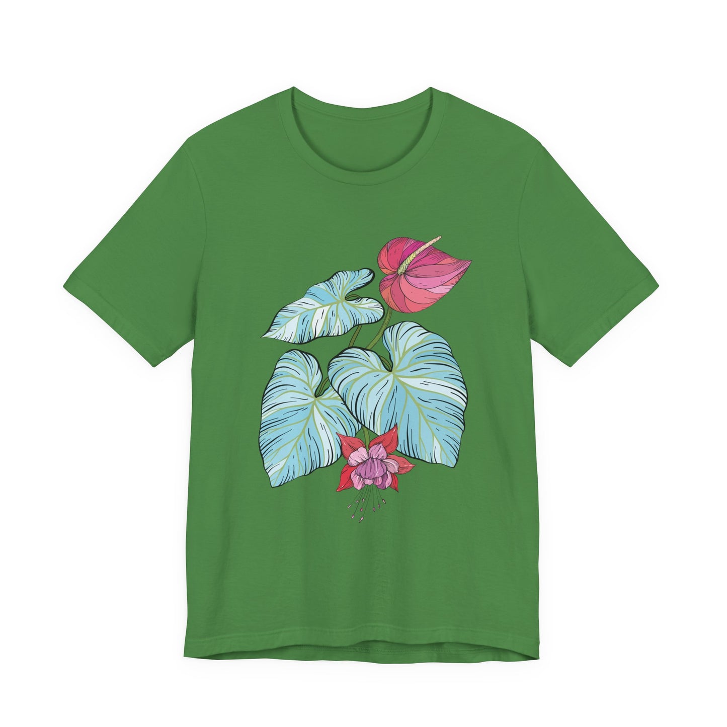 Unisex-Basic-T-Shirt | Bella + Canvas 300 - Vplants - CaLa Monstrera