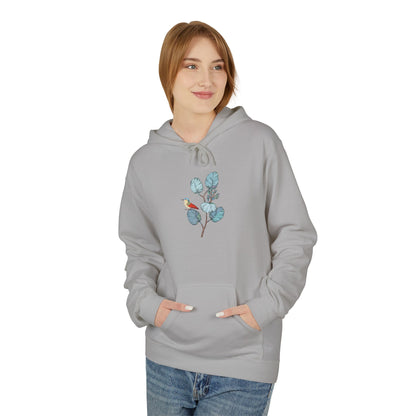 Unisex Midweight Softstyle Fleece Hoodie Vplants - Vogel