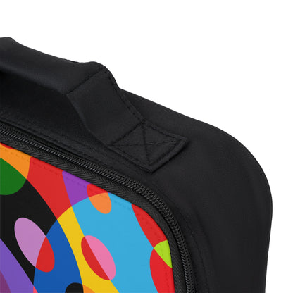 Lunch Bag Abstract Circles Multicolor