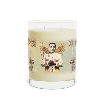 Scented Candle - Full Glass, 11oz - San José Gregorio Hernández Vintage