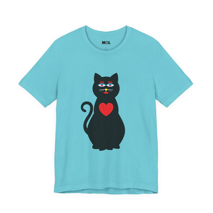 Unisex Tee - Design Loving Cat