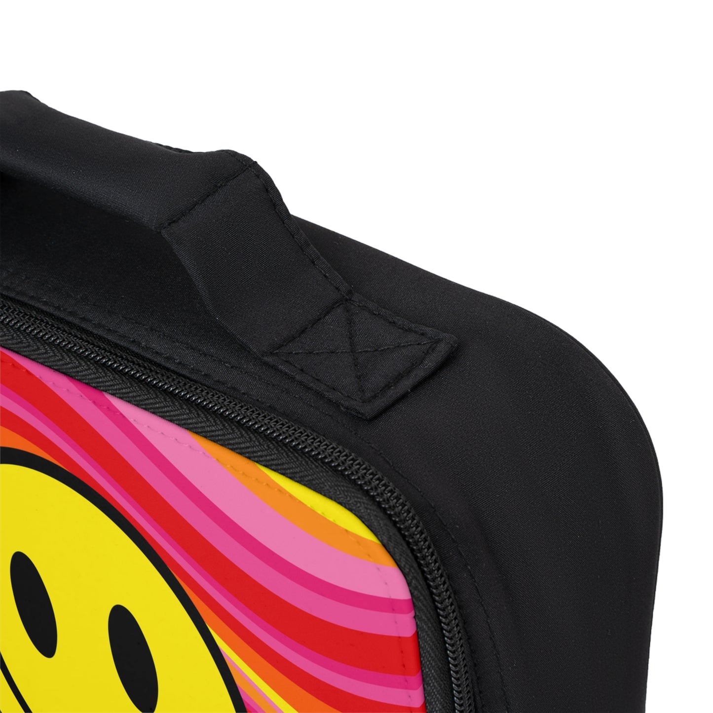 Lunch Bag Pink Happy Face