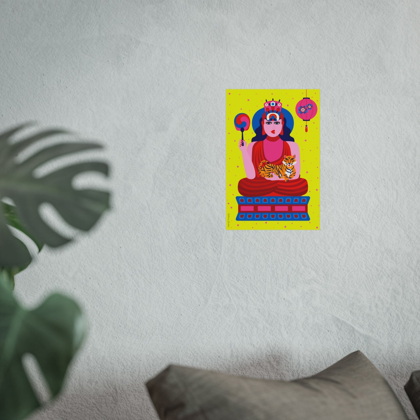 Giclée Fine Art Print  - Anyeong Korea - Buddha Statue, Seokguram Grotto