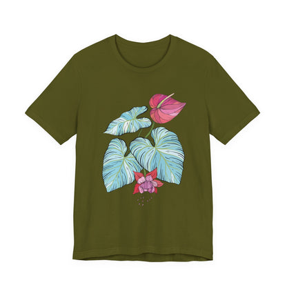 Unisex-Basic-T-Shirt | Bella + Canvas 300 - Vplants - CaLa Monstrera