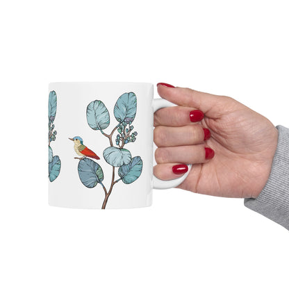 Ceramic Mug, (11oz, 15oz) Vplants - Bird
