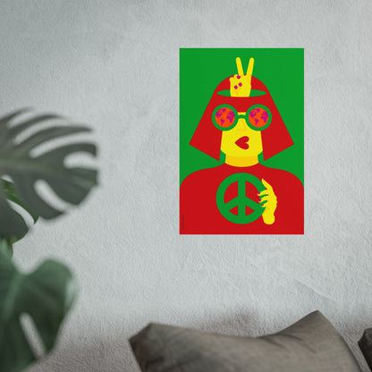 Giclée-Kunstdruck – Frieden für die Welt 