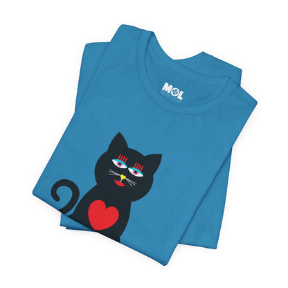Unisex Tee - Design Loving Cat