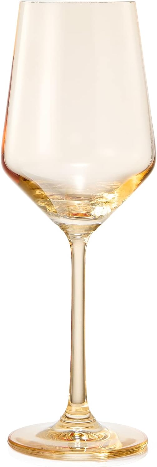 Make Your Own Set Wine Glass SINGLE, Muted Blue Colored Large 12 oz Glass, Unique Italian Style Tall for White & Red Wine, Mothers Day Gift, Set of 1 Beautiful Glassware (Midnight Blue)