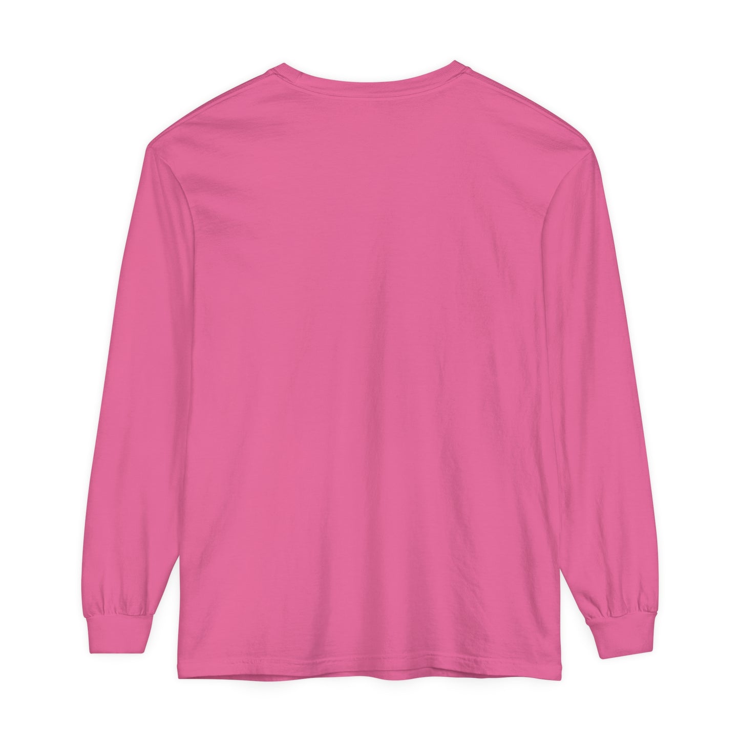 Unisex Garment-dyed Long Sleeve T-Shirt assorted images and colors!