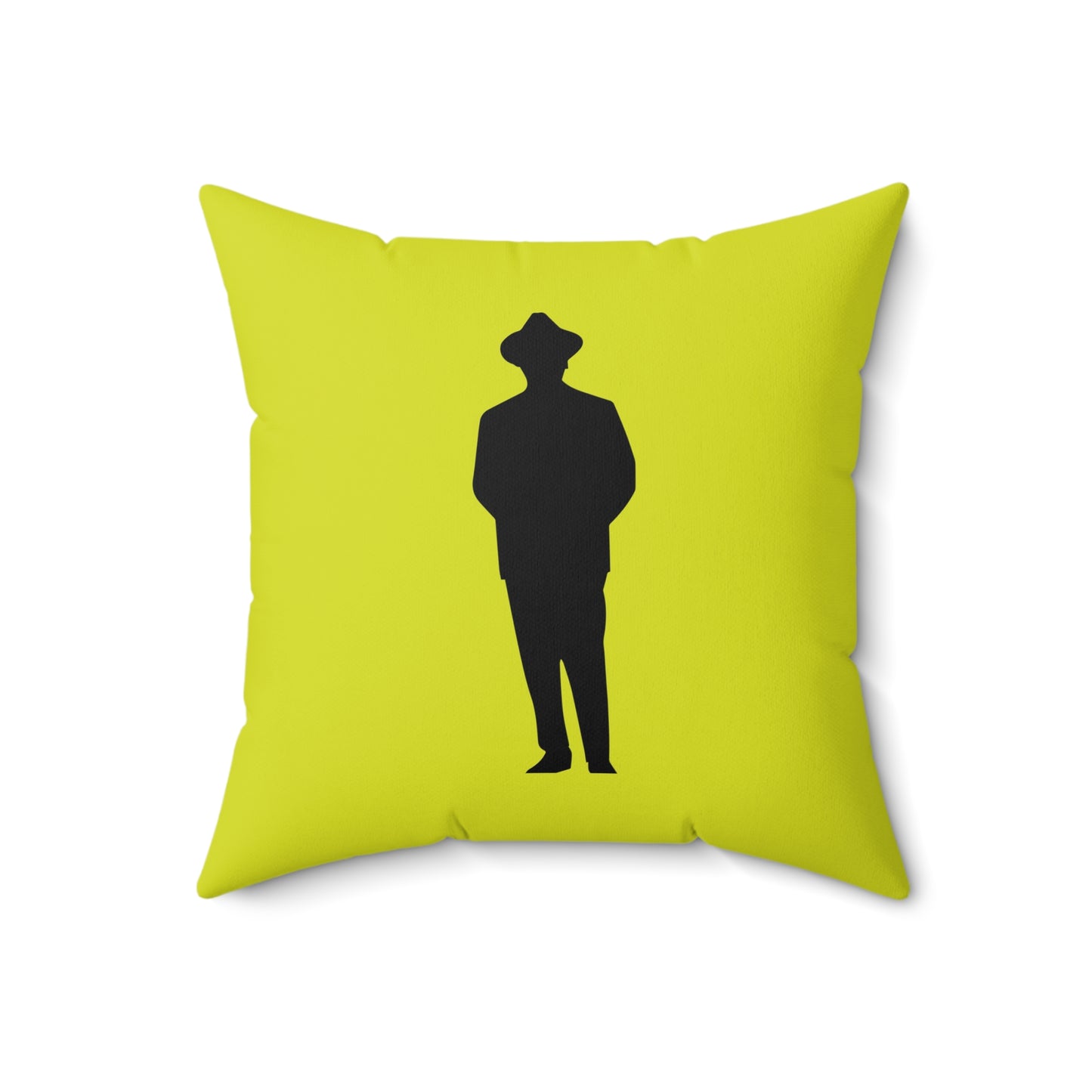 Faux Suede Square Pillow José Gregorio Hernández  Poster - Winner in United Design Messages to Humanity