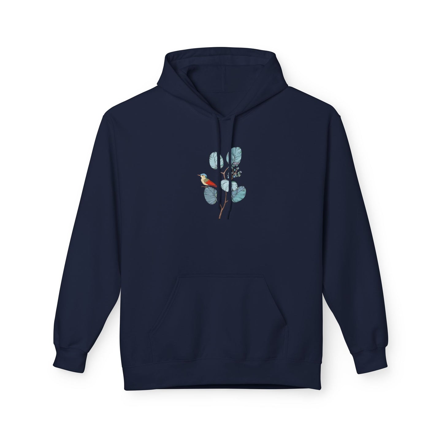 Unisex Midweight Softstyle Fleece Hoodie Vplants - Vogel