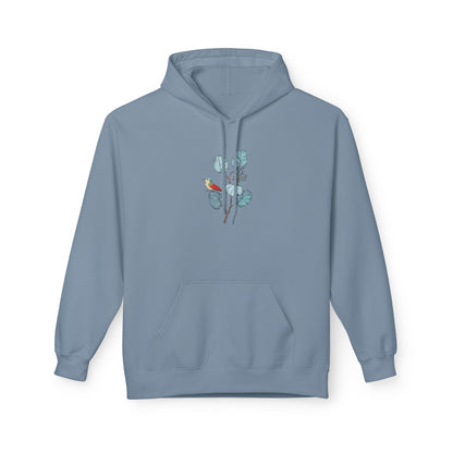 Unisex Midweight Softstyle Fleece Hoodie Vplants - Vogel