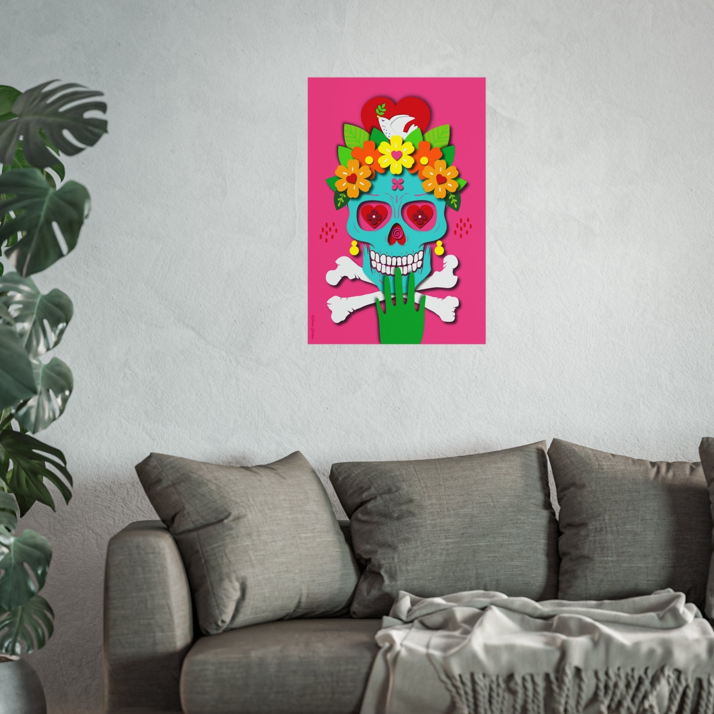 Impresión Giclée Fine Art - Los Muertitos, Resurrección 