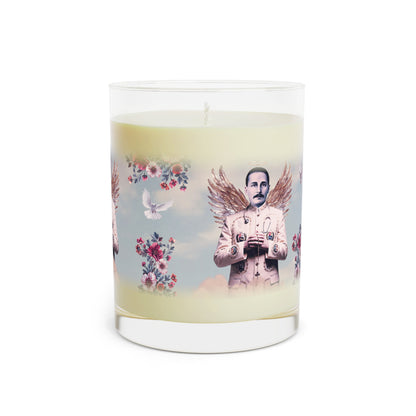 Scented Candle - Full Glass, 11oz - San José Gregorio Hernández Vintage