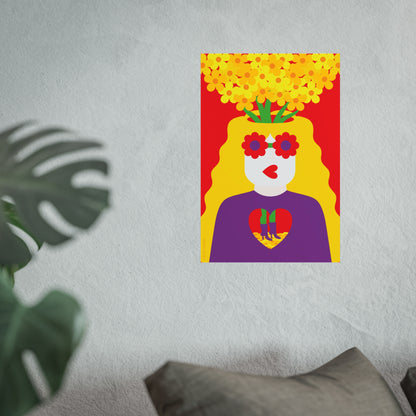 Giclée Fine Art Print  - Tree & Me - Araguaney