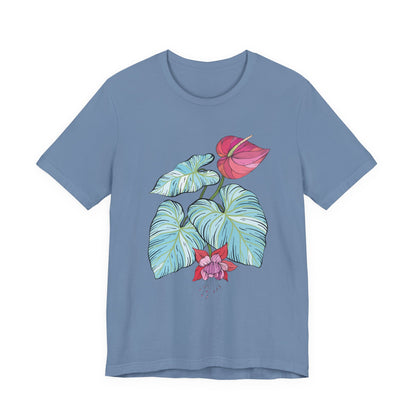 Unisex-Basic-T-Shirt | Bella + Canvas 300 - Vplants - CaLa Monstrera