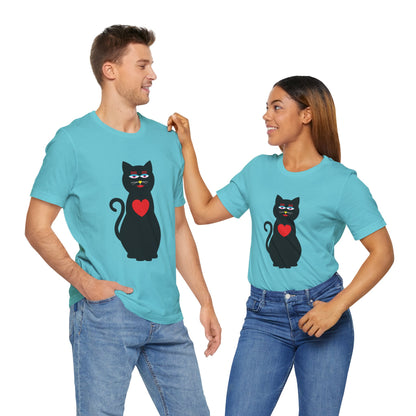 Unisex Tee - Design Loving Cat