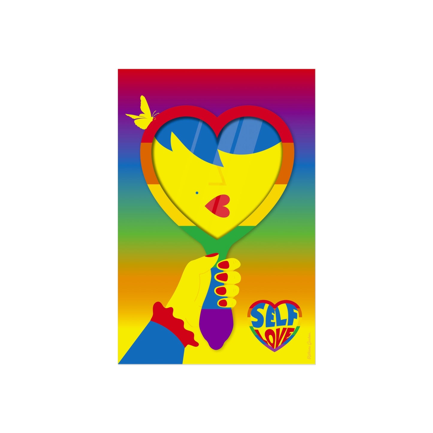 Giclée Fine Art Print - Self Love Lgbti
