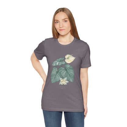 Unisex Basic T-Shirt | Bella + Canvas 300 - Vplants Monstera