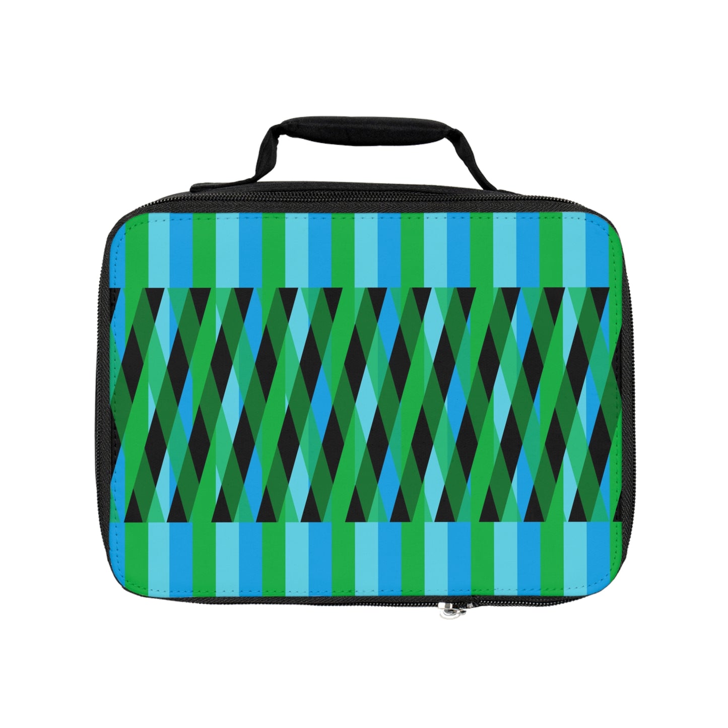 Lunch Bag Blue Stripes