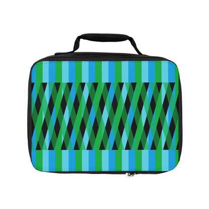 Lunch Bag Blue Stripes