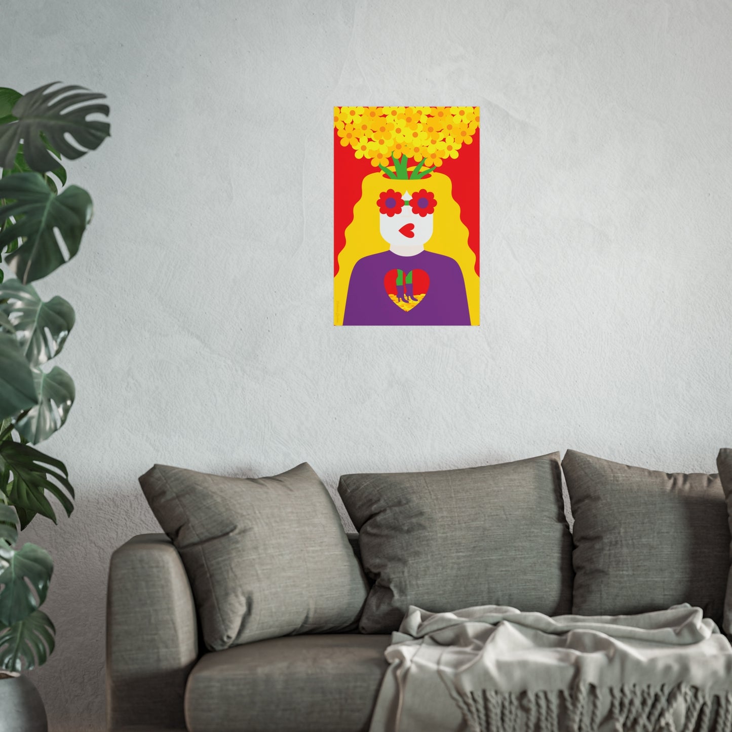 Giclée Fine Art Print  - Tree & Me - Araguaney