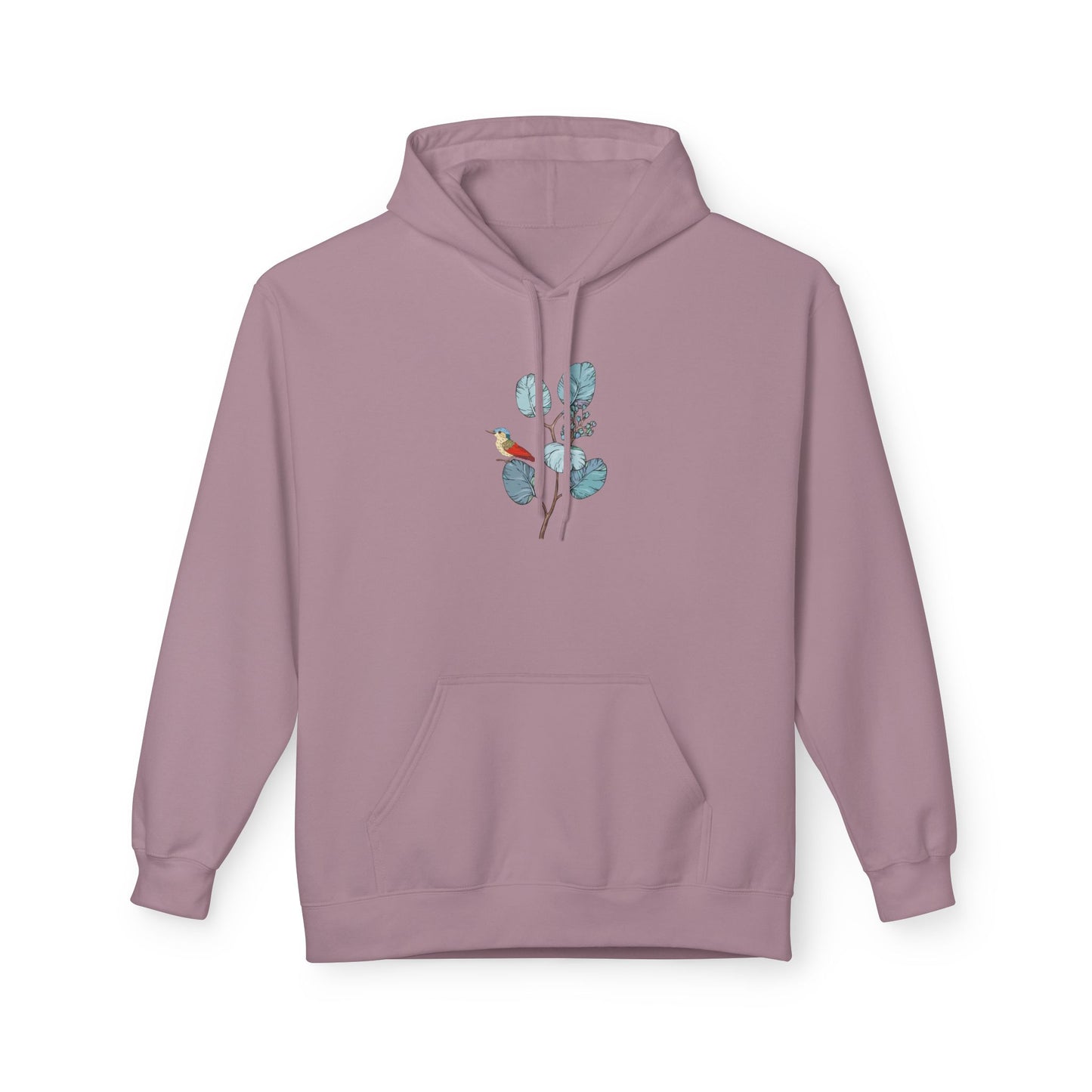 Unisex Midweight Softstyle Fleece Hoodie Vplants - Vogel