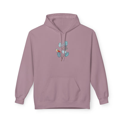 Unisex Midweight Softstyle Fleece Hoodie Vplants - Vogel