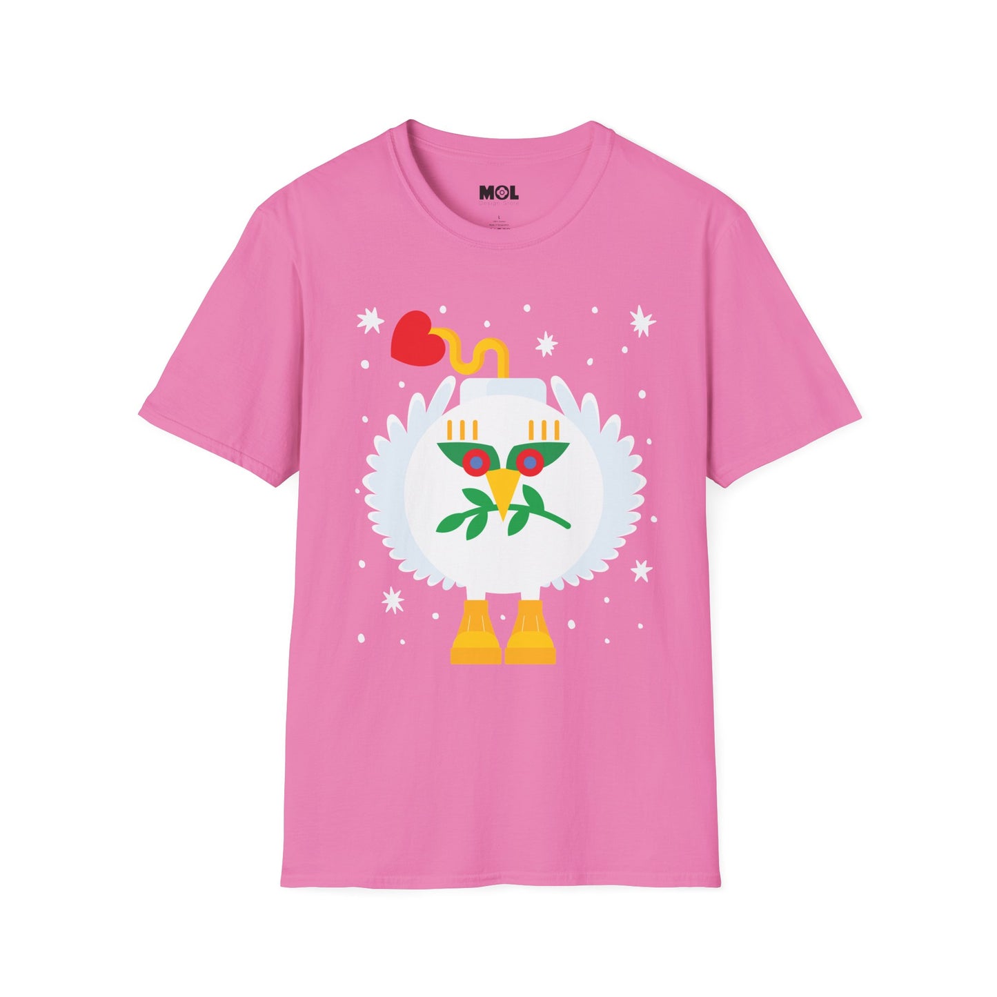 Only Peace Bombs Unisex Softstyle T-Shirt